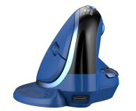 Delux Mysz Pionowa M618XSD BT+2.4G RGB (niebieska) M618XSD (Blue) - 744189 - zdjęcie 5